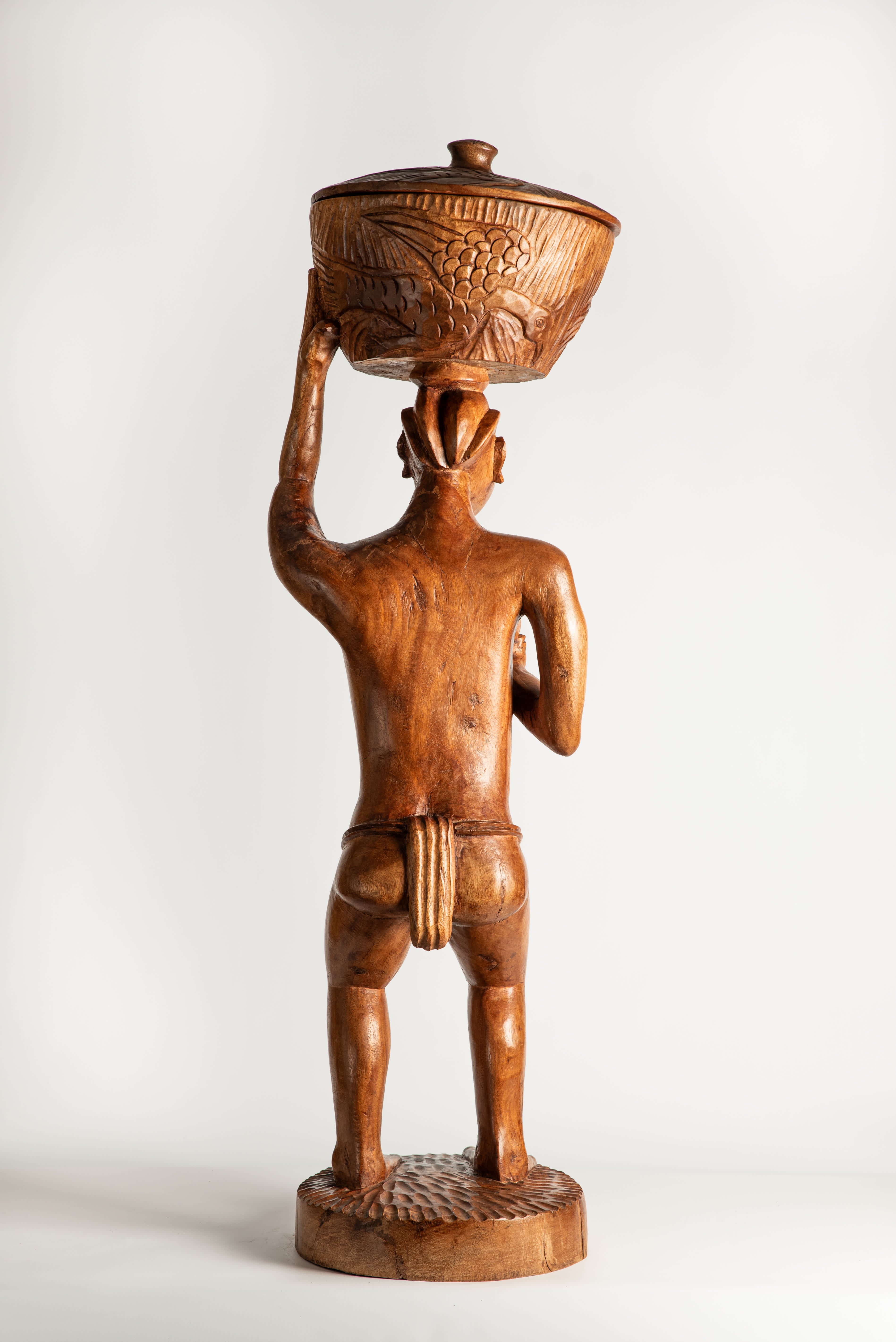 Village woman carried Bowl
