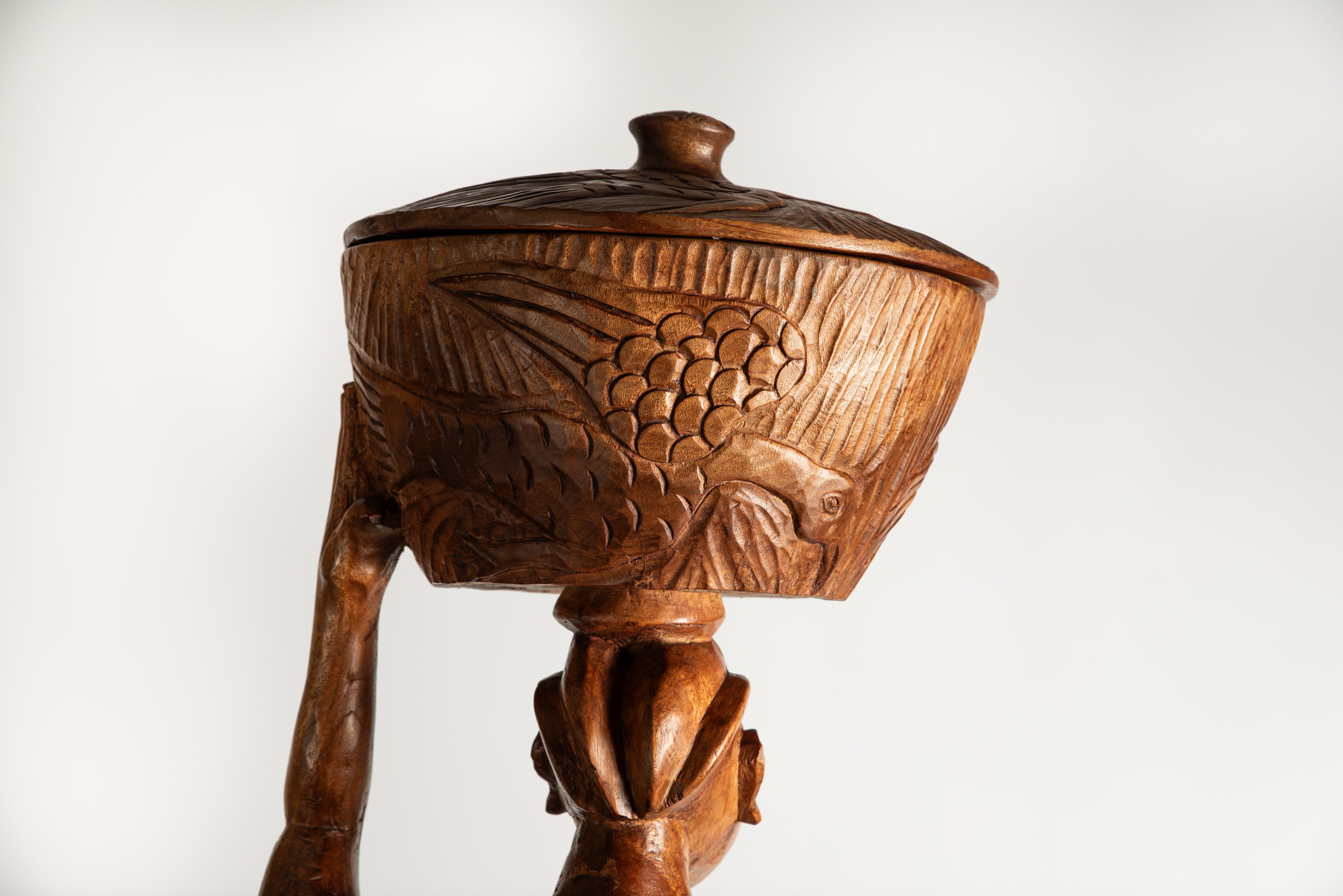 Village woman carried Bowl