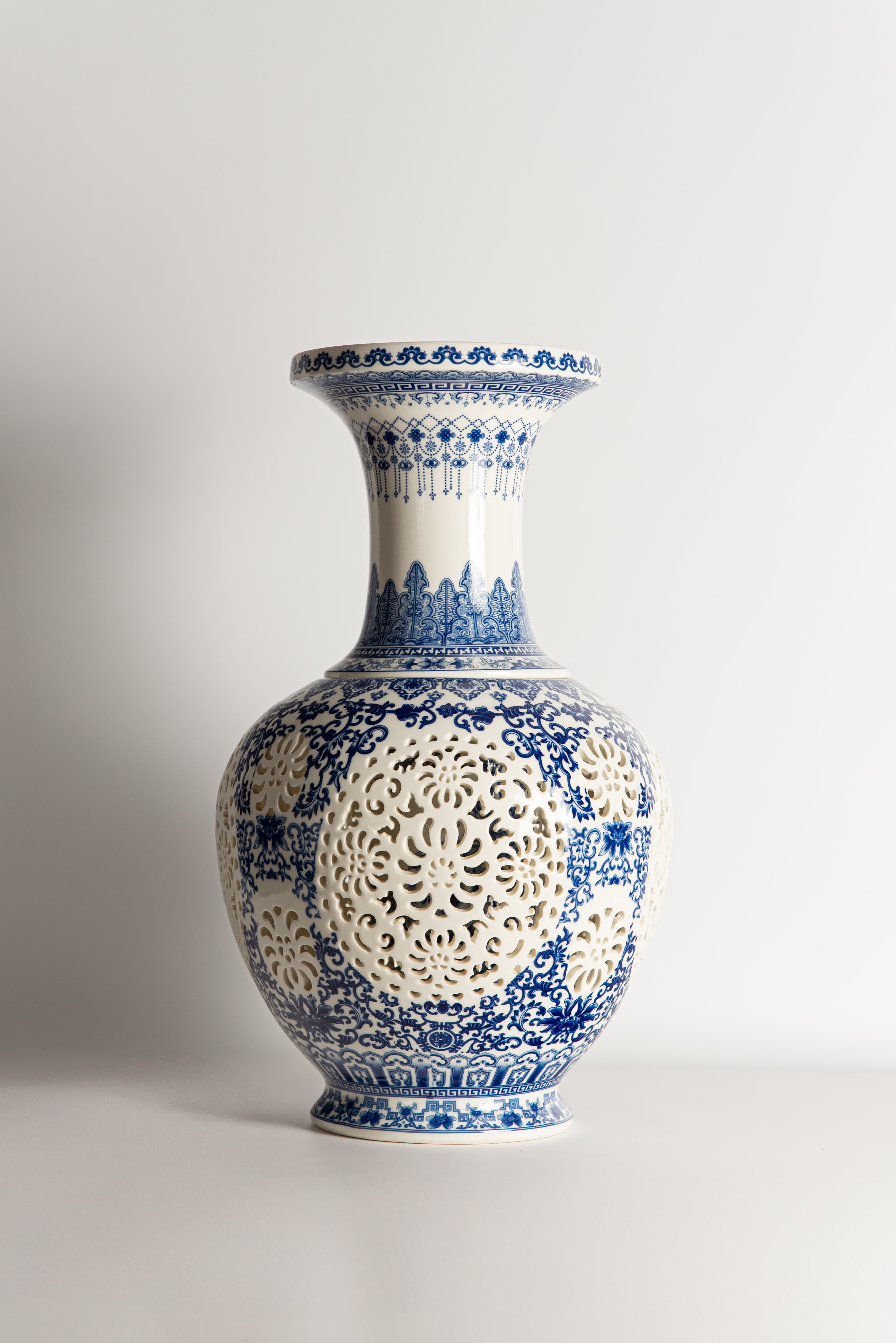 Blue & White Vase