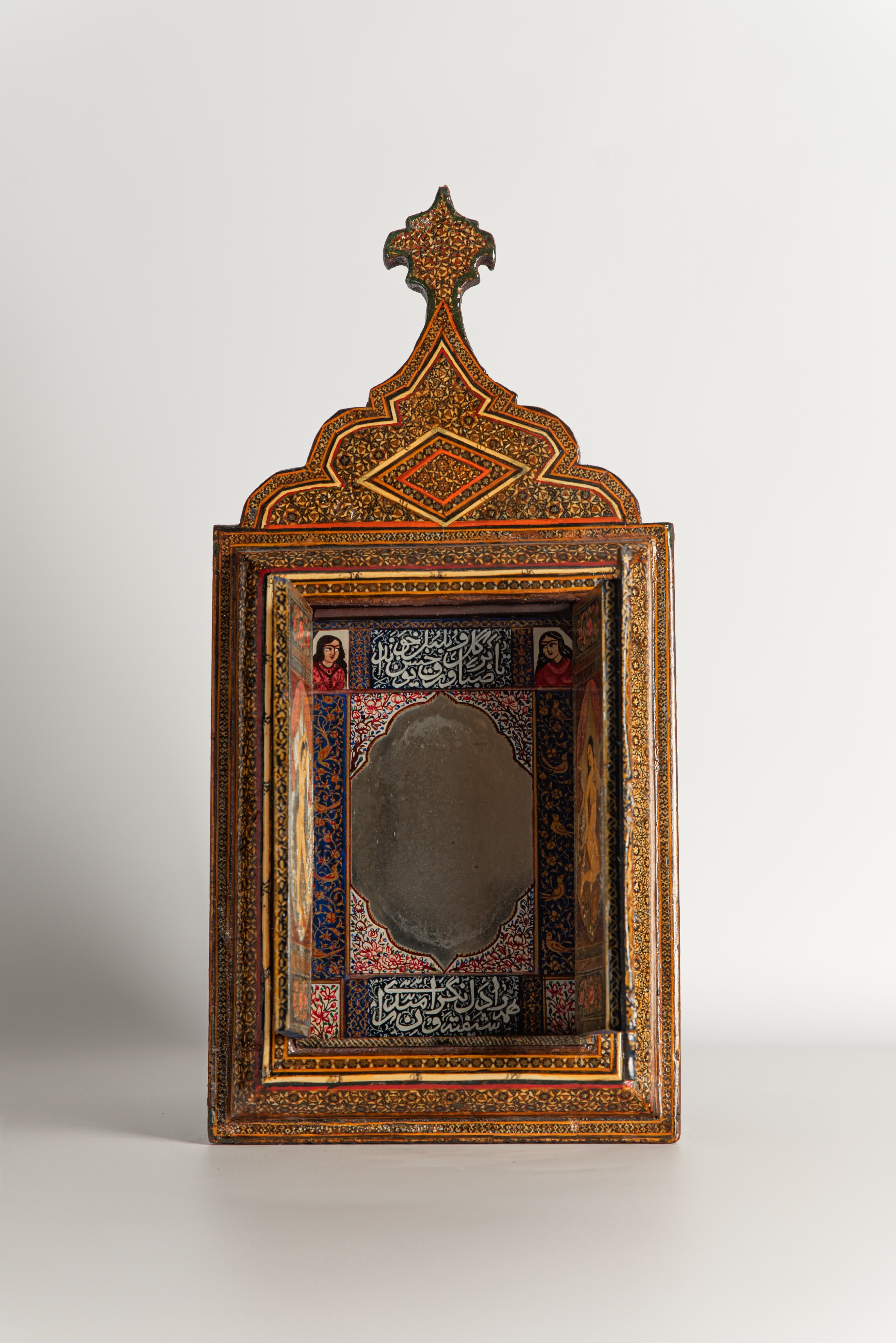 A Qajar Mirror Case