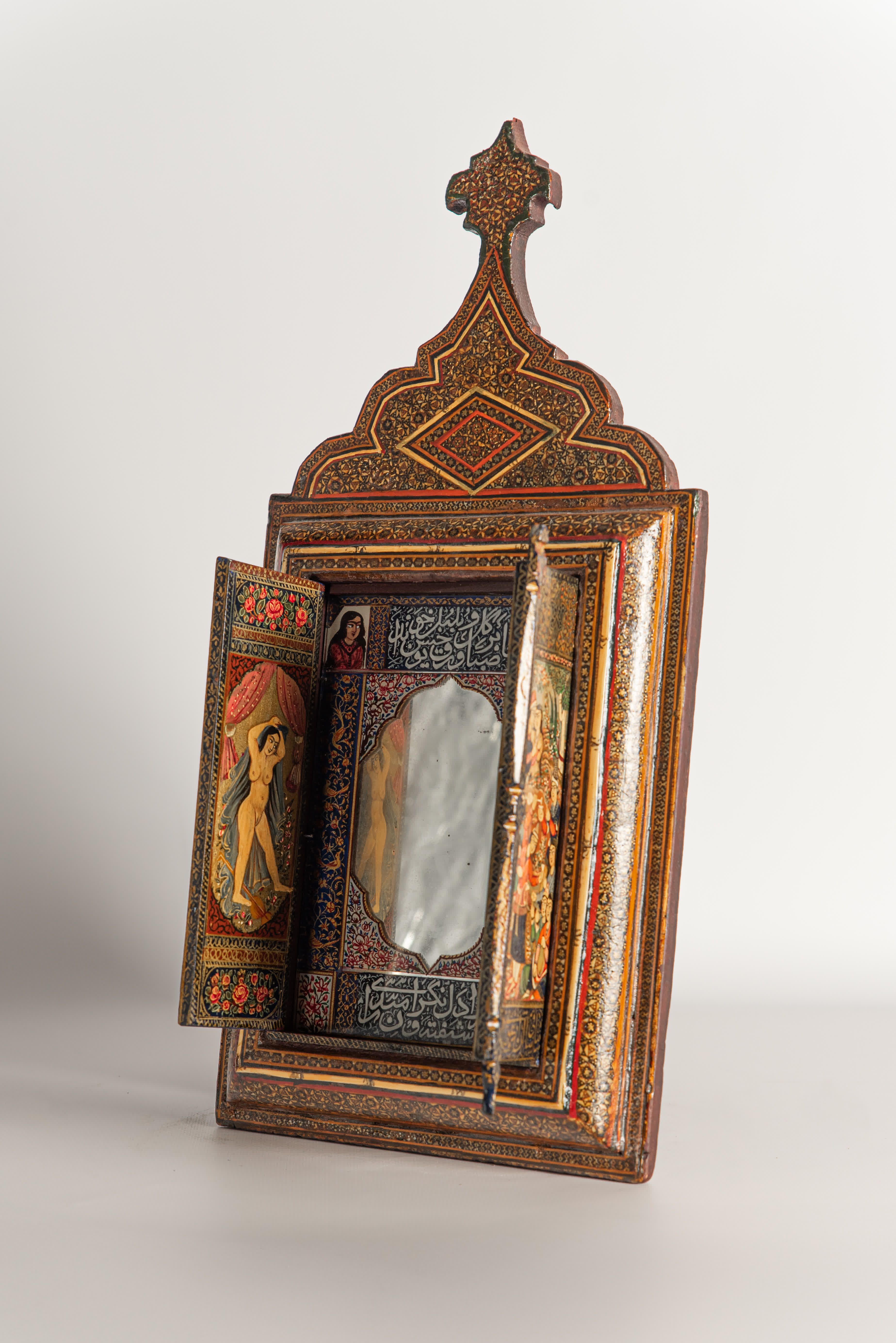 A Qajar Mirror Case