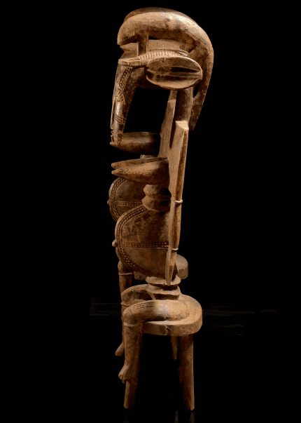 Twins Senufo statue, 20th century