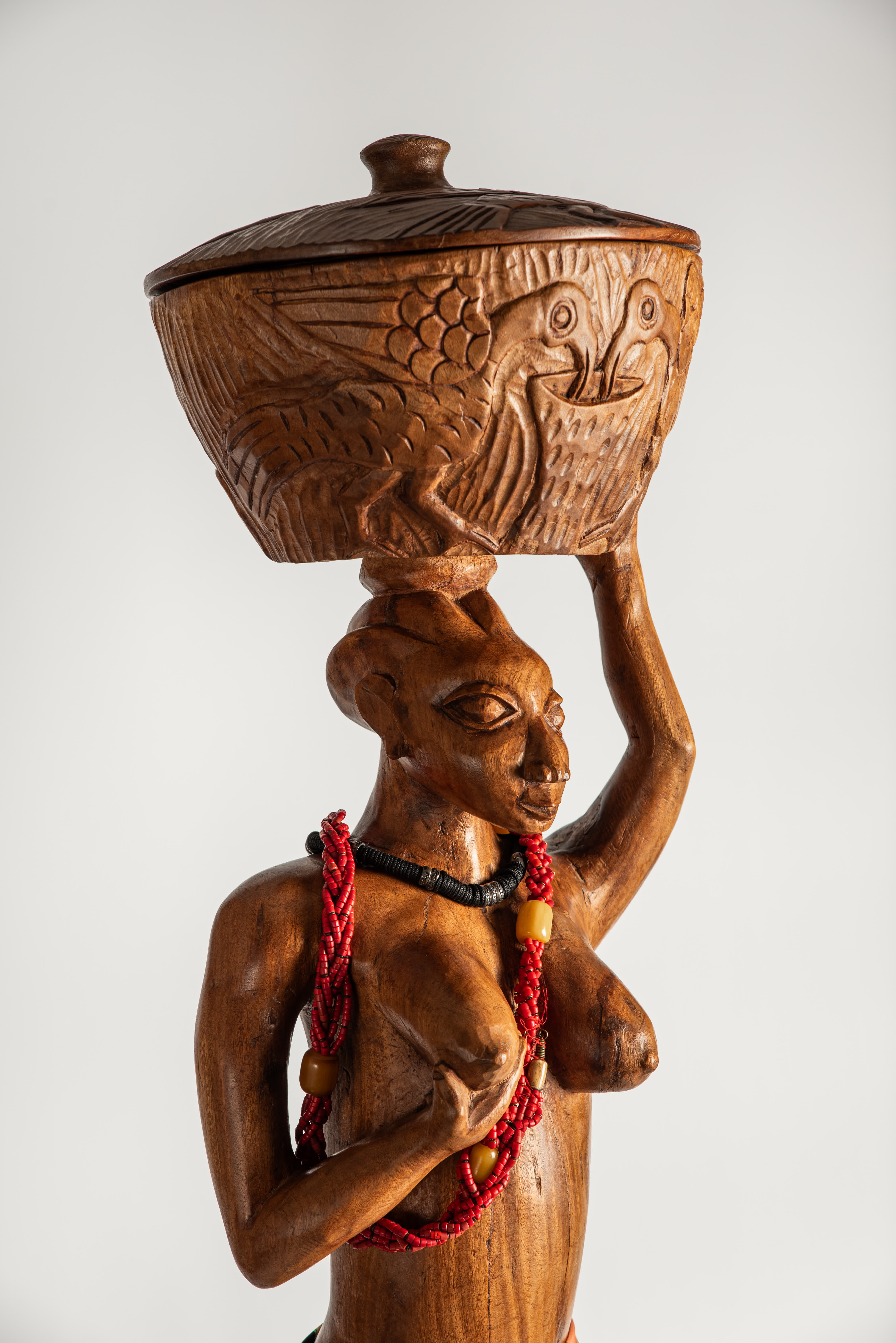 Village woman carried Bowl