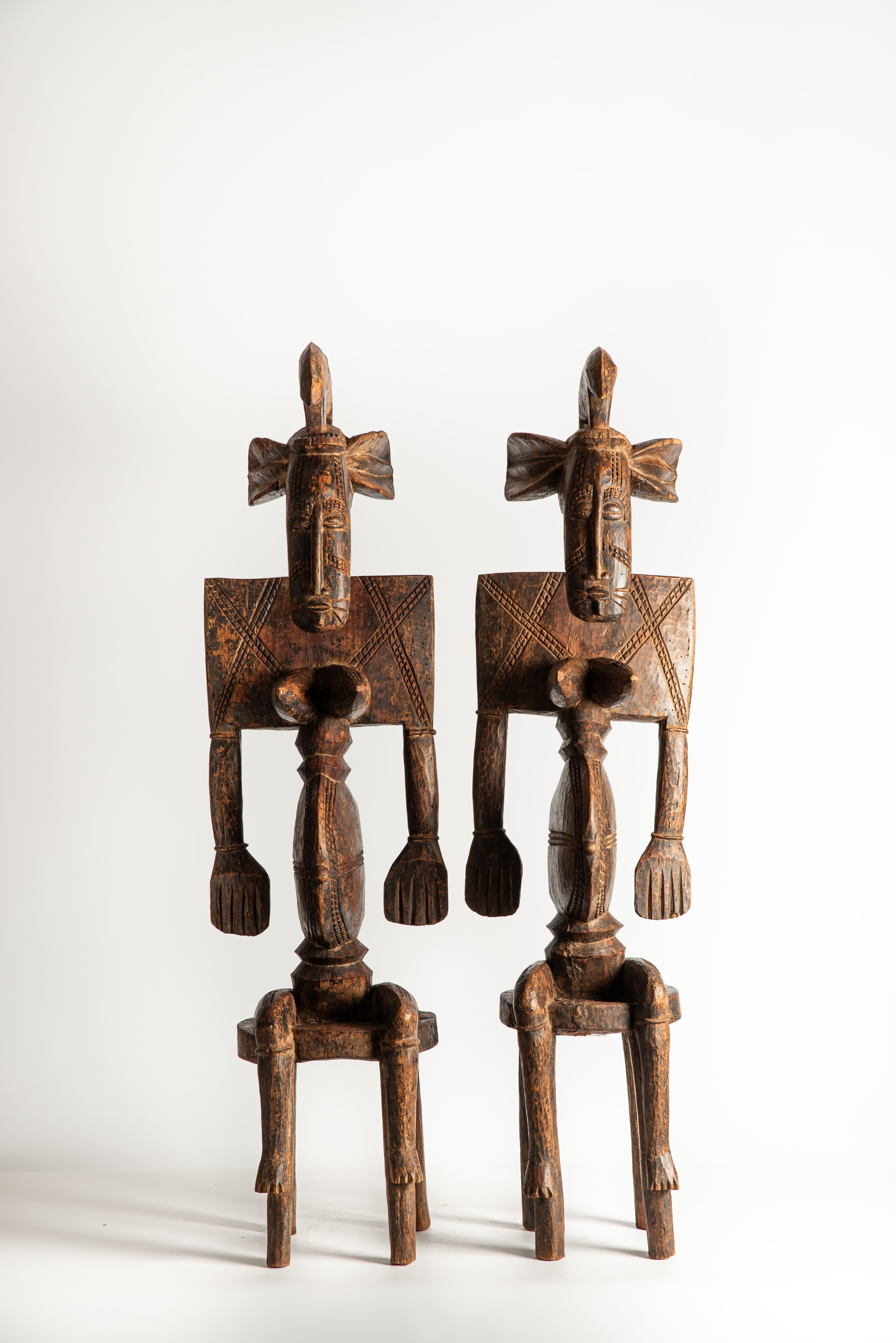 Twins Senufo Statue