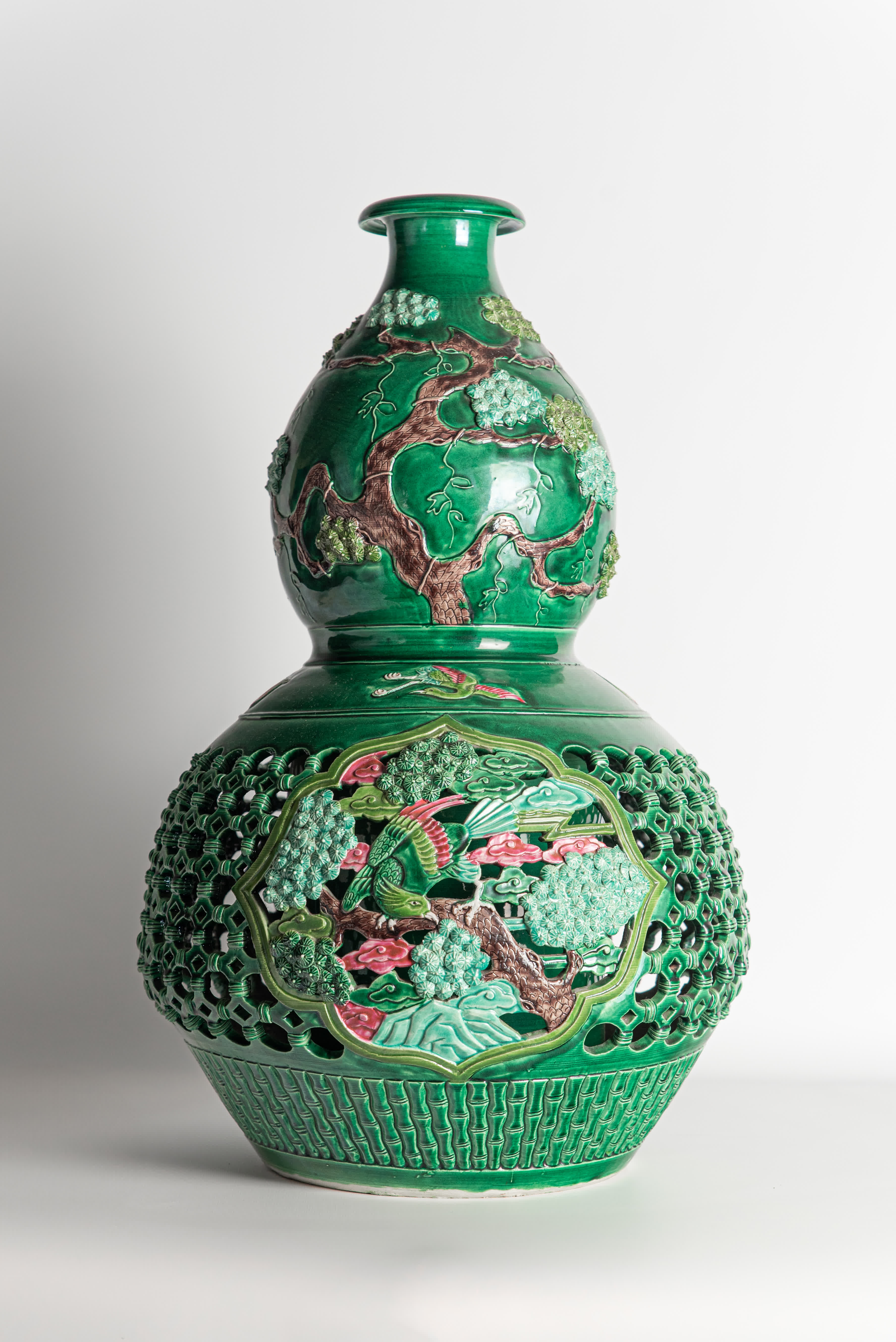 Green Vase - angolazione laterale