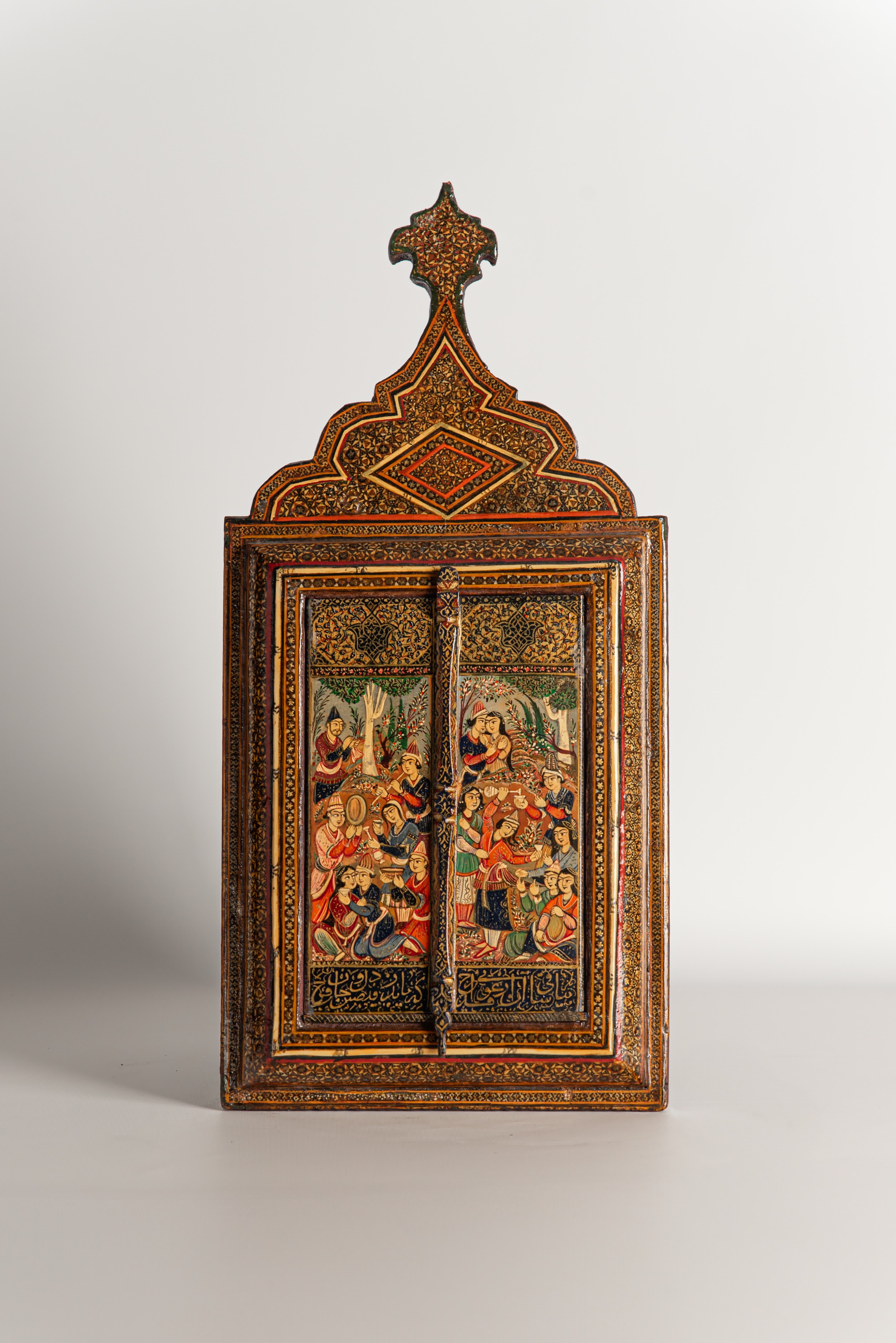 A Qajar Mirror Case
