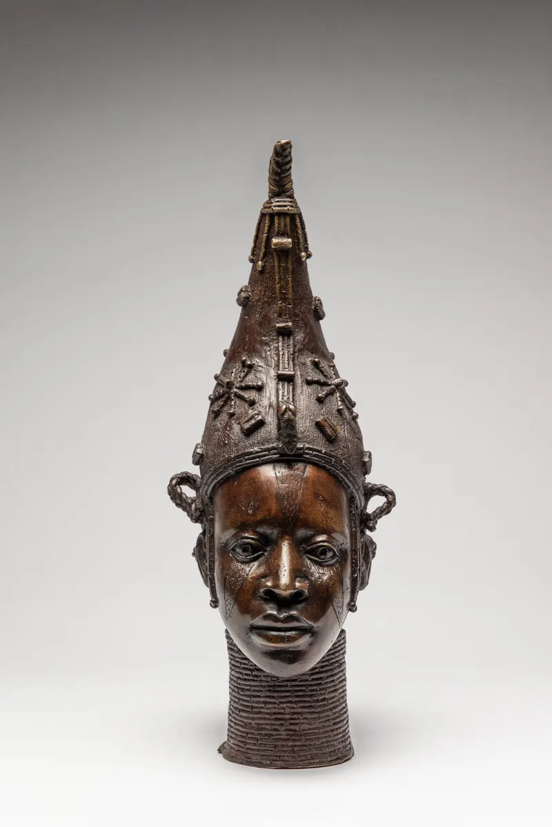 Benin Commemorative Head Representing a Queen Mother