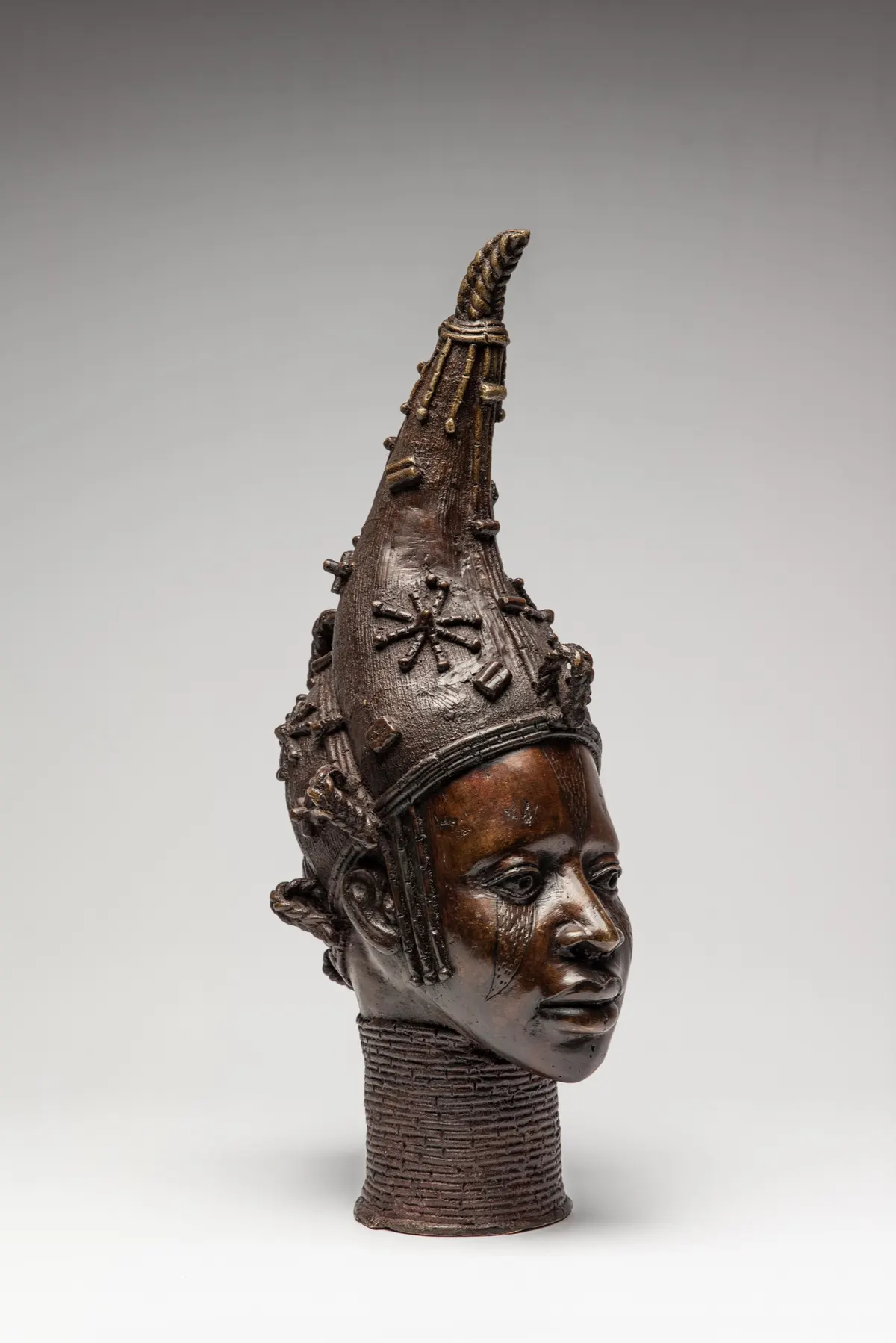 Benin Commemorative Head Representing a Queen Mother, view 2