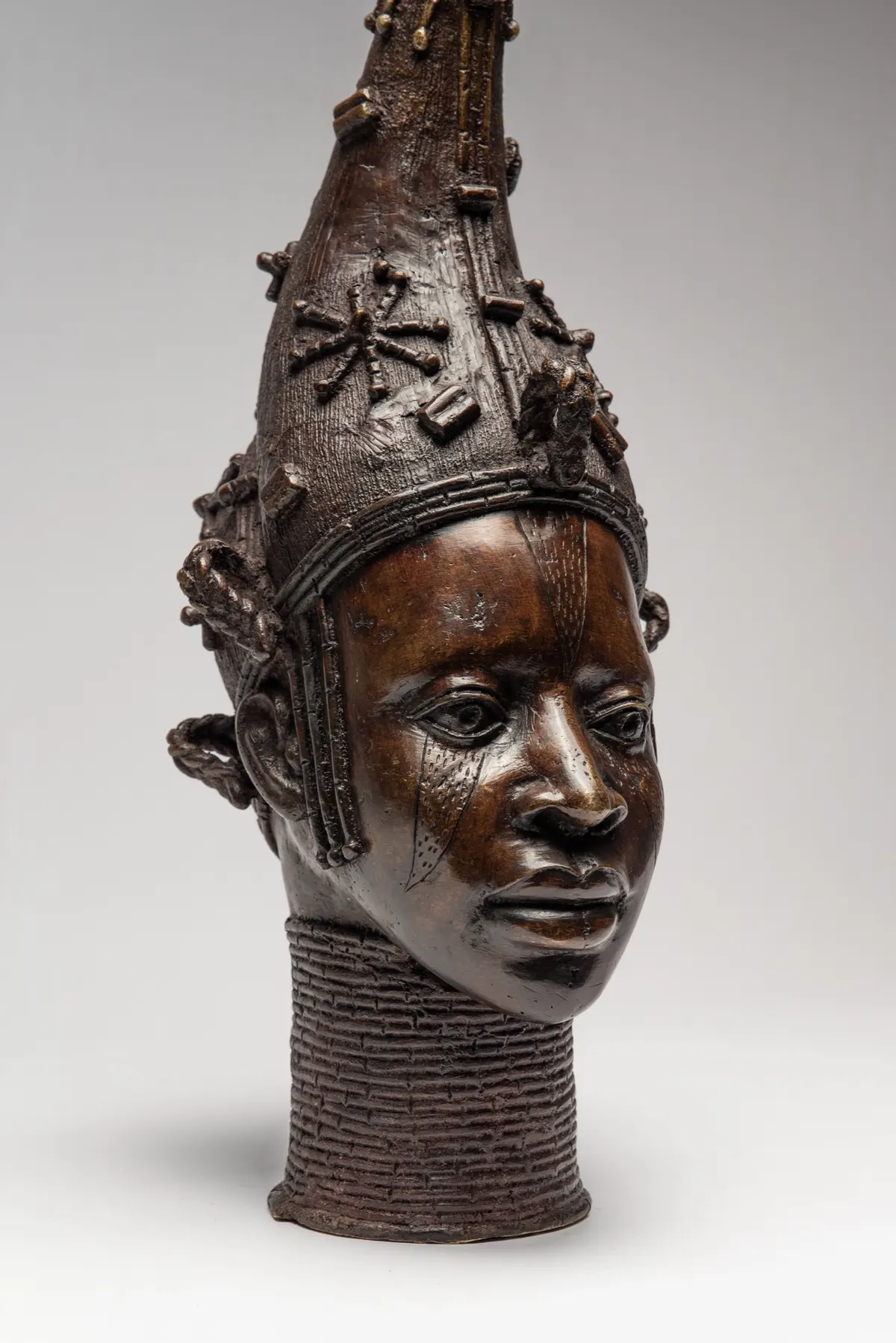 Benin Commemorative Head Representing a Queen Mother, view 4
