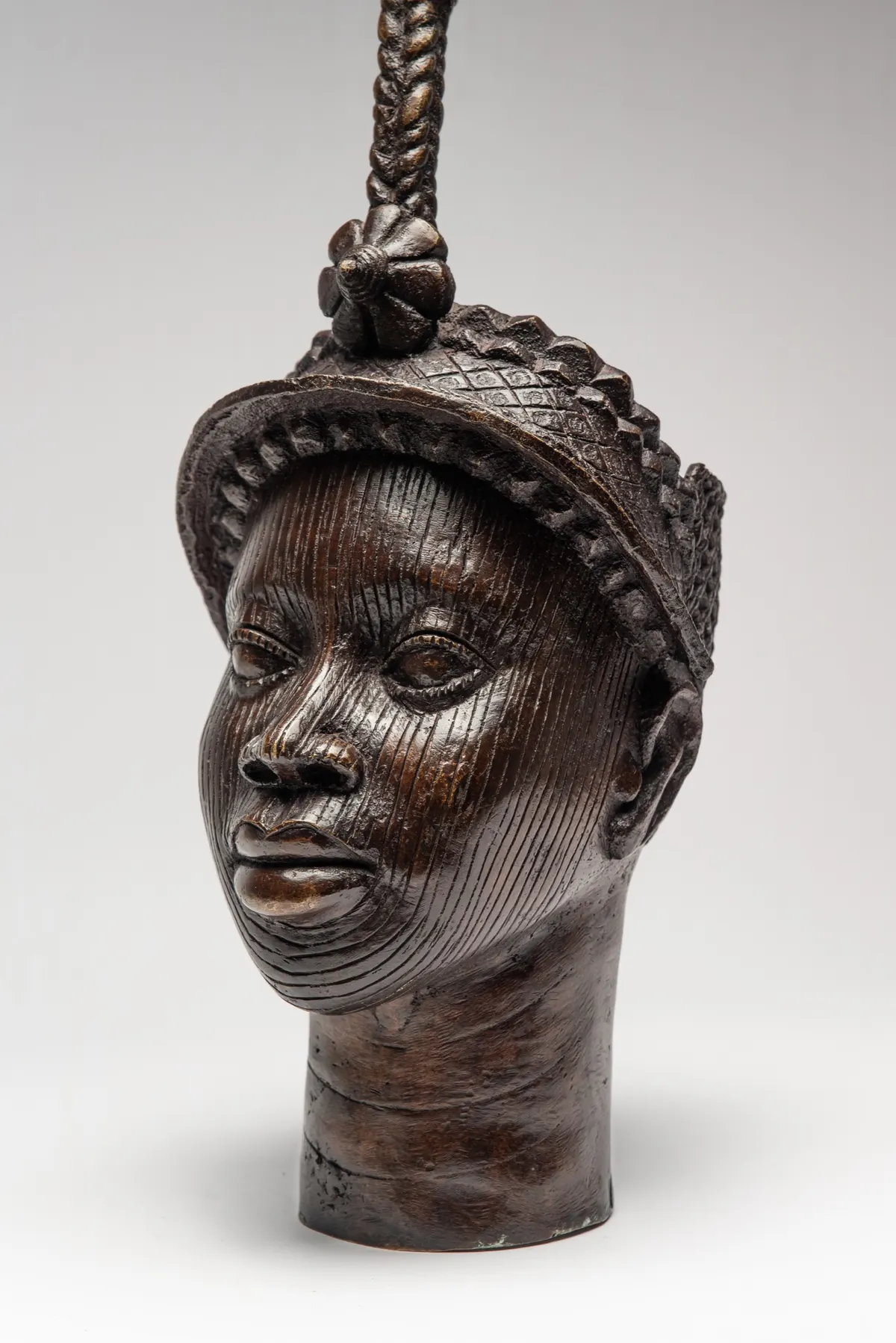 Benin Court Head Representing Ife, view 3