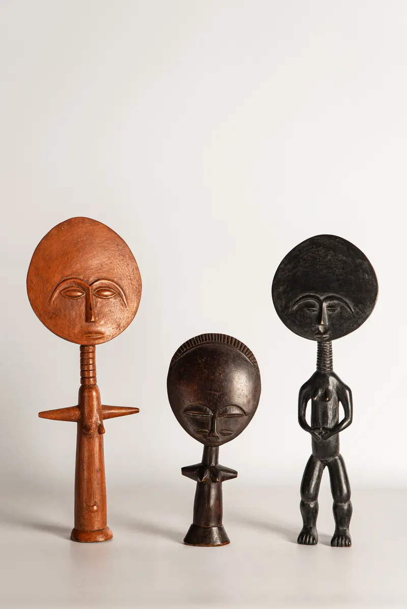 Ashanti Figures (three figures)