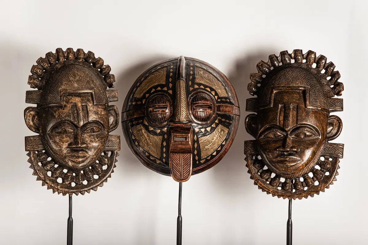 Benin Mask IV, view 4