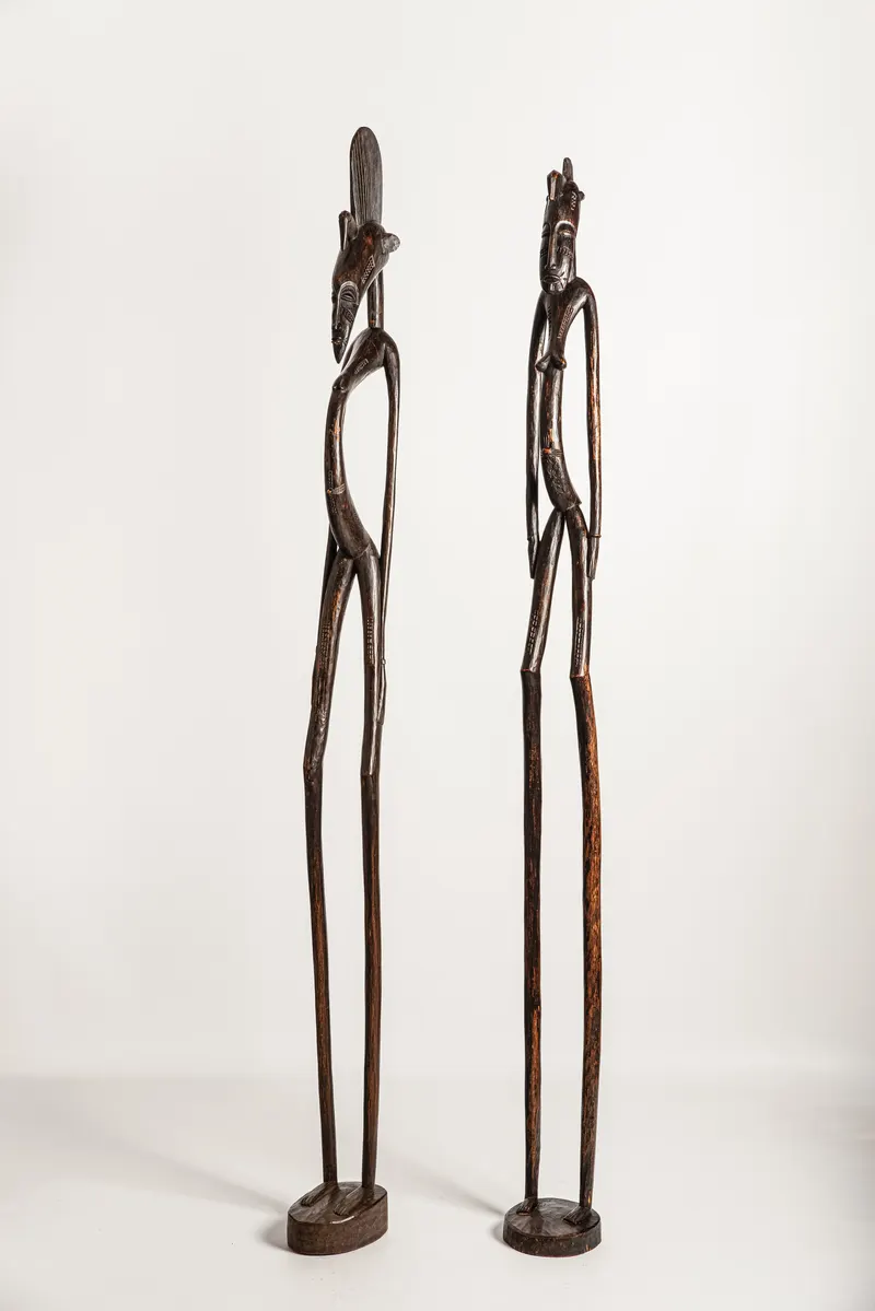 Senufo Figures (paired)