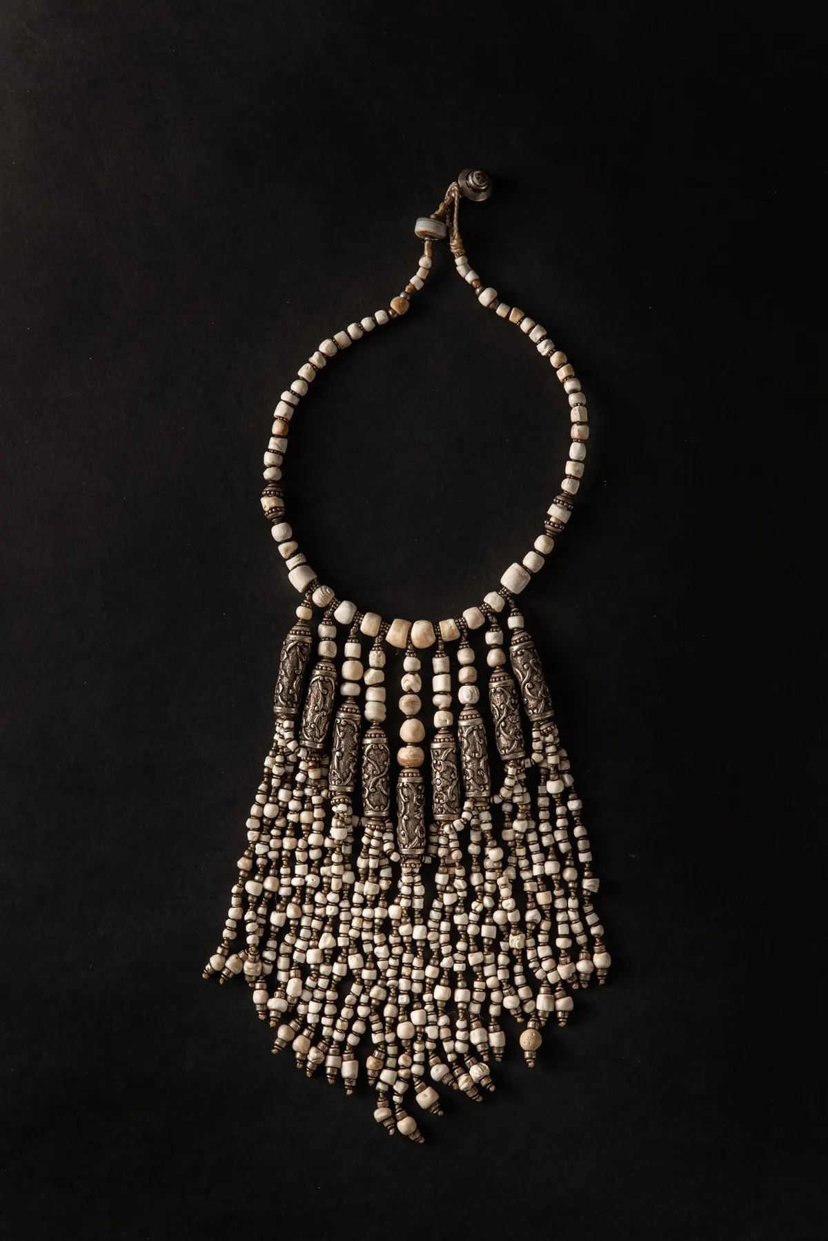 Tibetan Fossil Shell Necklace