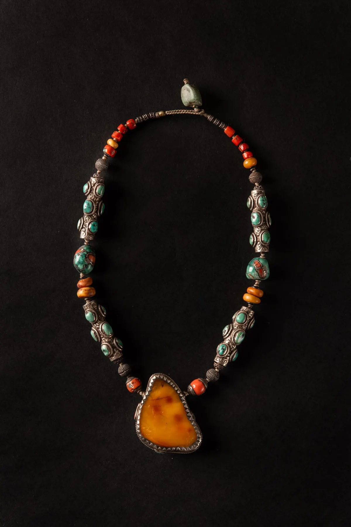 Tibetan Amber Necklace