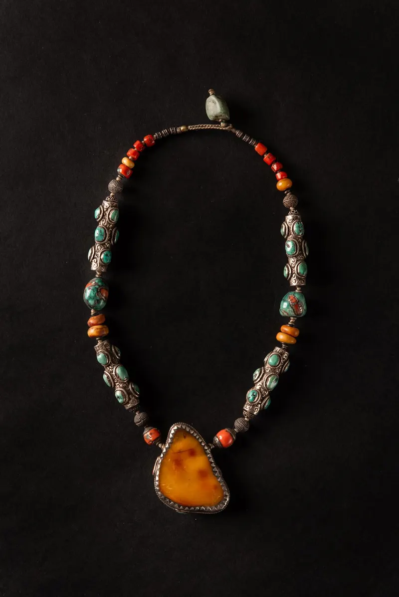 Tibetan Amber Necklace