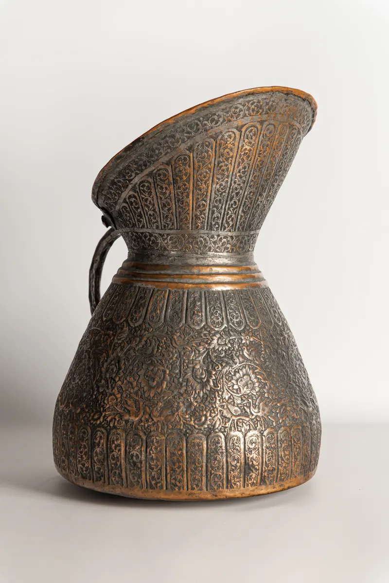 Safavid Pitcher Jug with Flared Neck