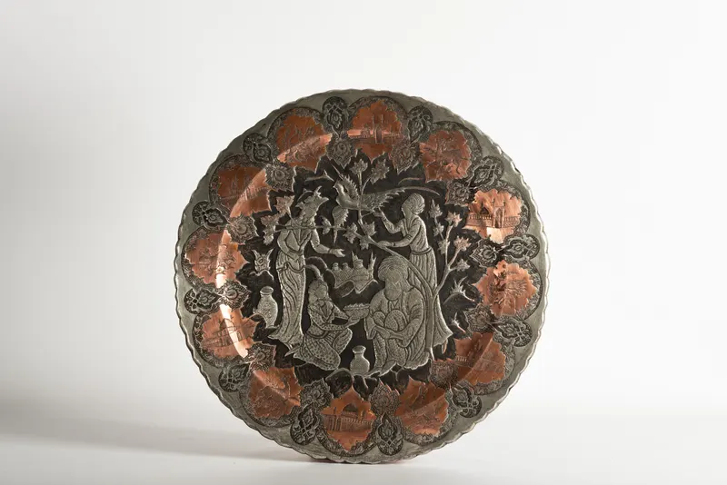 Persian Figural Plate